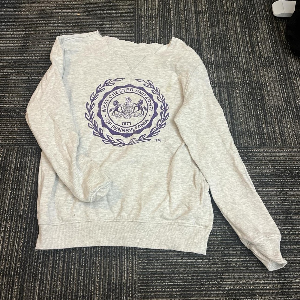 Gray West Chester University Women's Sweater